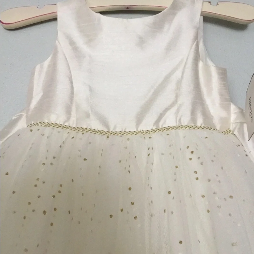 NWT Flower Girl Dress Recital Bridesmaid Formal Party Fairy Mesh Full Sparkle - Picture 5 of 10